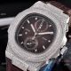 Japan Grade Patek Philippe Nautilus Diamonds Watches Gray Leather Strap (9)_th.jpg